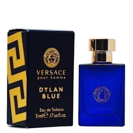 عطر جیبی مردانه ورساچه مدل Pour Homme Dylan Blue حجم 5 میلی لیتر