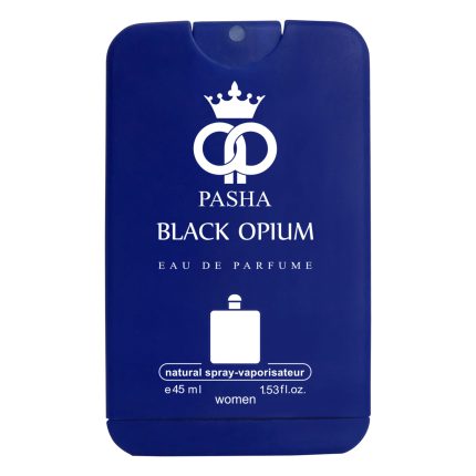 عطر جیبی زنانه پاشا مدل Black Opium حجم 45 میلی لیتر
