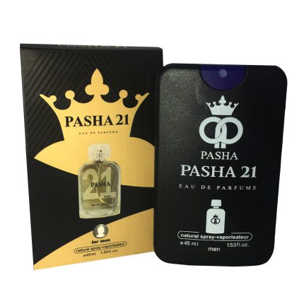 عطر جیبی مردانه پاشا مدل PASHA21 حجم 45 میلی لیتر
