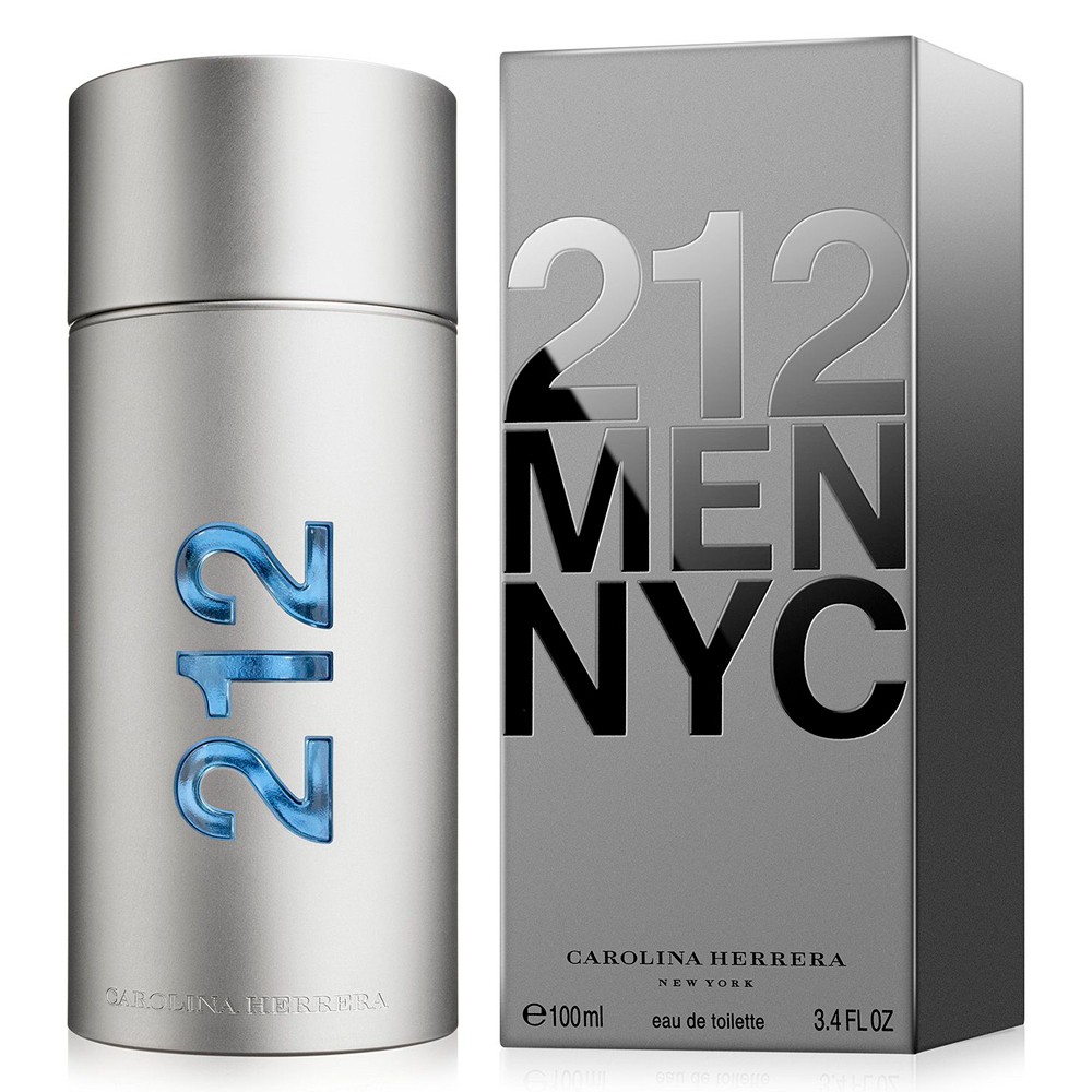 ادو تویلت مردانه کارولینا هررا مدل Men NYC 212 حجم 100 میلی لیتر