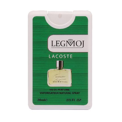عطر جیبی مردانه لگموج مدل Lacoste Essential حجم 20 میلی لیتر