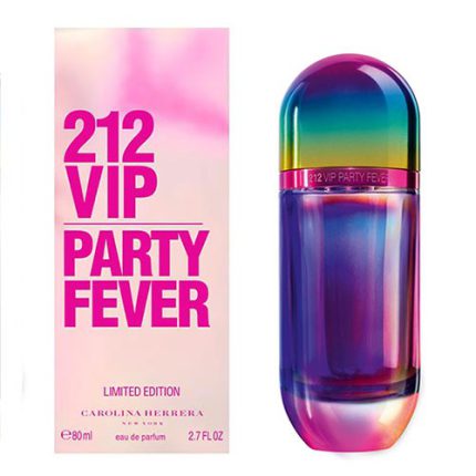 ادوتویلت زنانه کارولینا هررا مدل VIP 212 Party Fever حجم 80 میلی لیتر