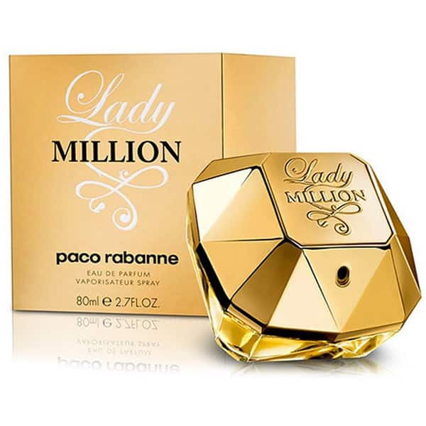 ادو پرفیوم زنانه پاکو رابان مدل Lady Million Absolutely Gold حجم 80 میلی لیتر